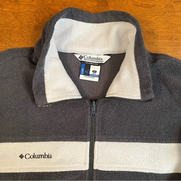 Columbia Core Interchange full zip fleece men’s size LT - Picture 3 of 13